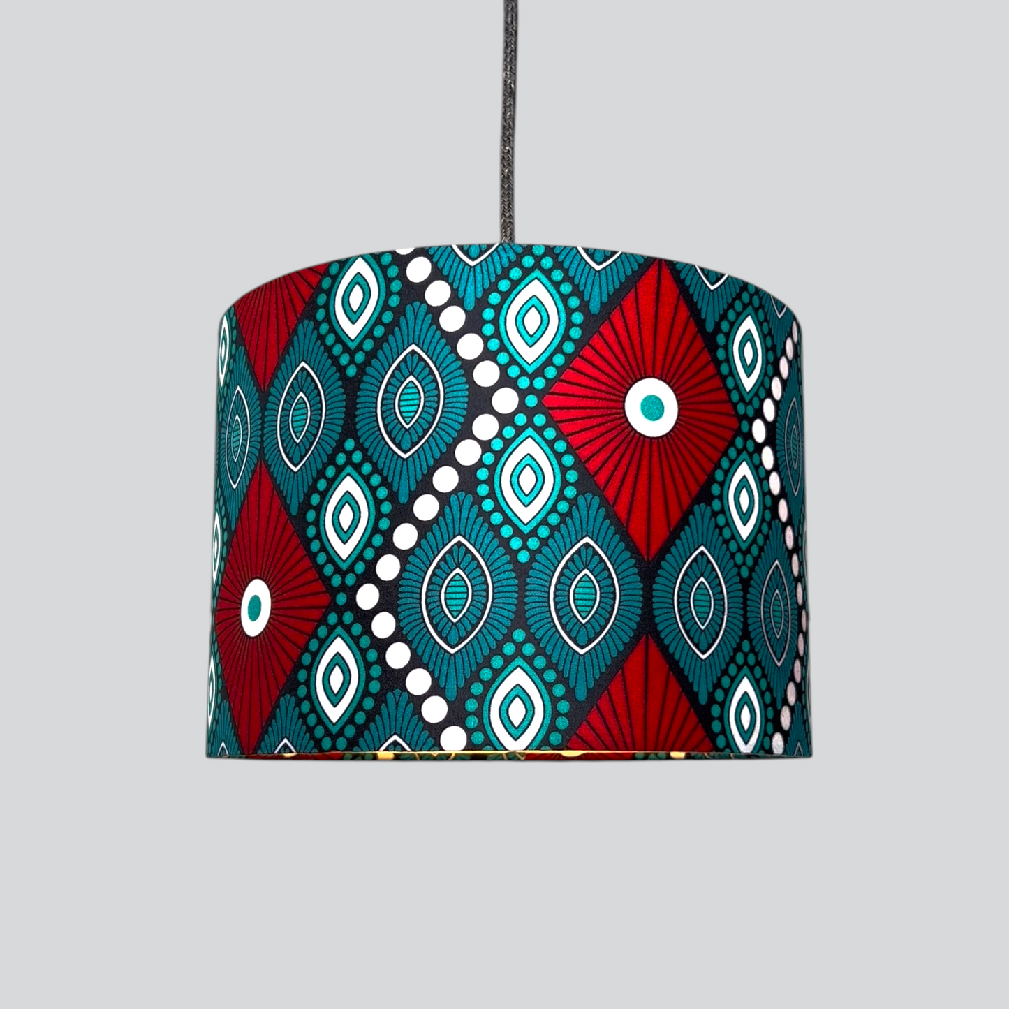 Lampenschirm „Red Diamonds“