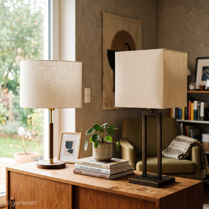 Lampenschirm rund oder quadratisch: Was passt zu deiner Lampe?