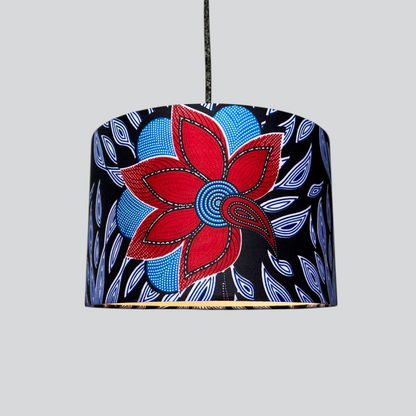 Lampenschirm „Red Flowers“