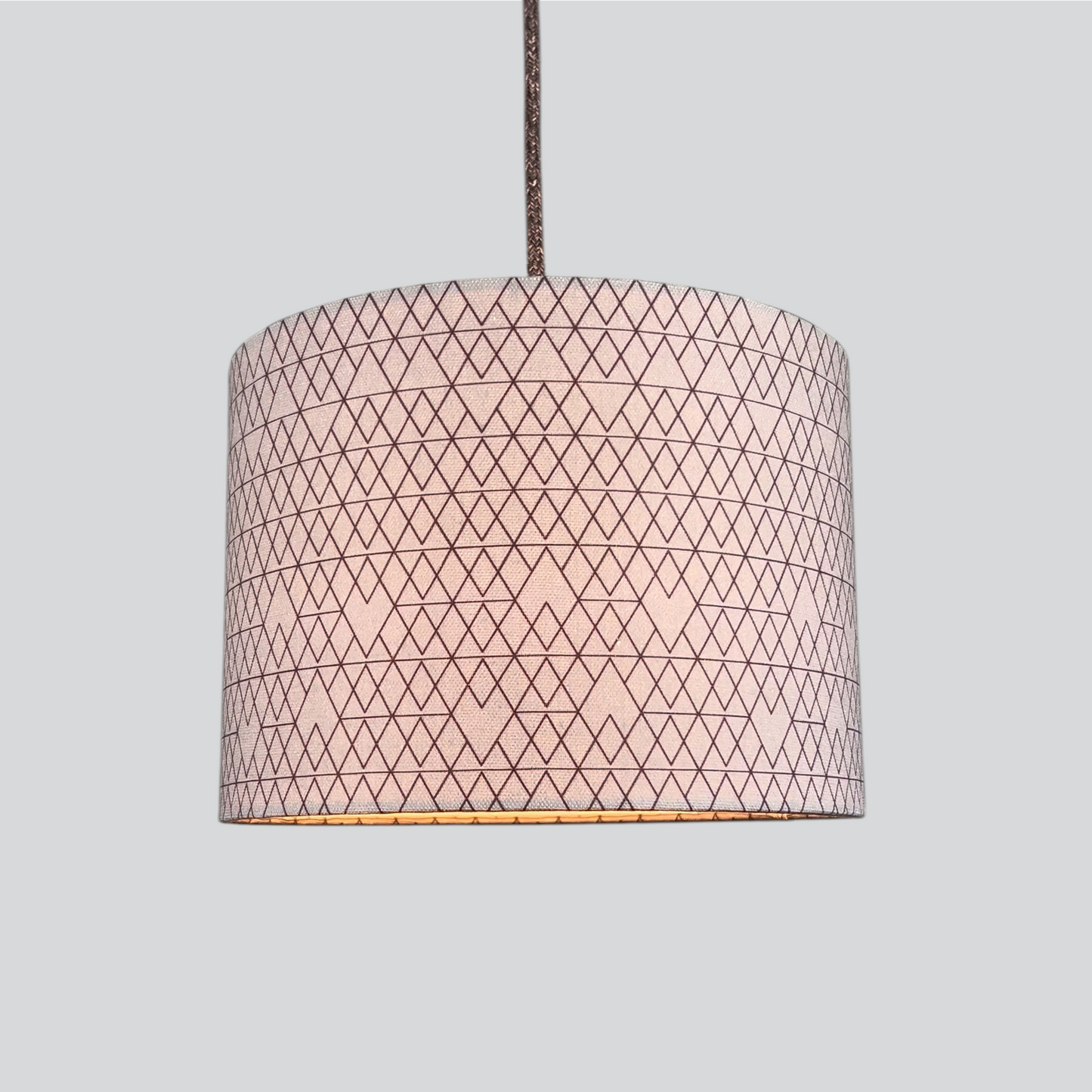Lampenschirm „Rhombus & Triangles“