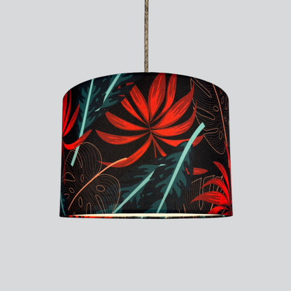 Lampenschirm „Crimson Jungle“