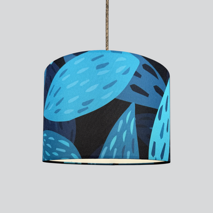 Lampenschirm „Leaves Blue“