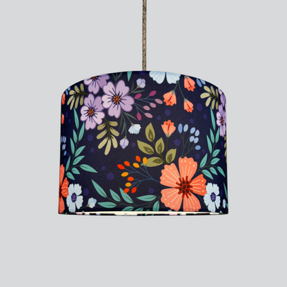 Lampenschirm „Midnight Floral“