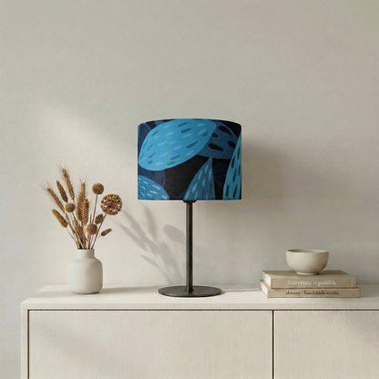 Lampenschirm „Leaves Blue“