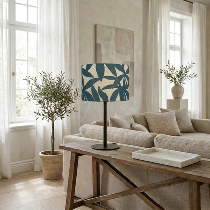 Lampenschirm „Blue Leaves“