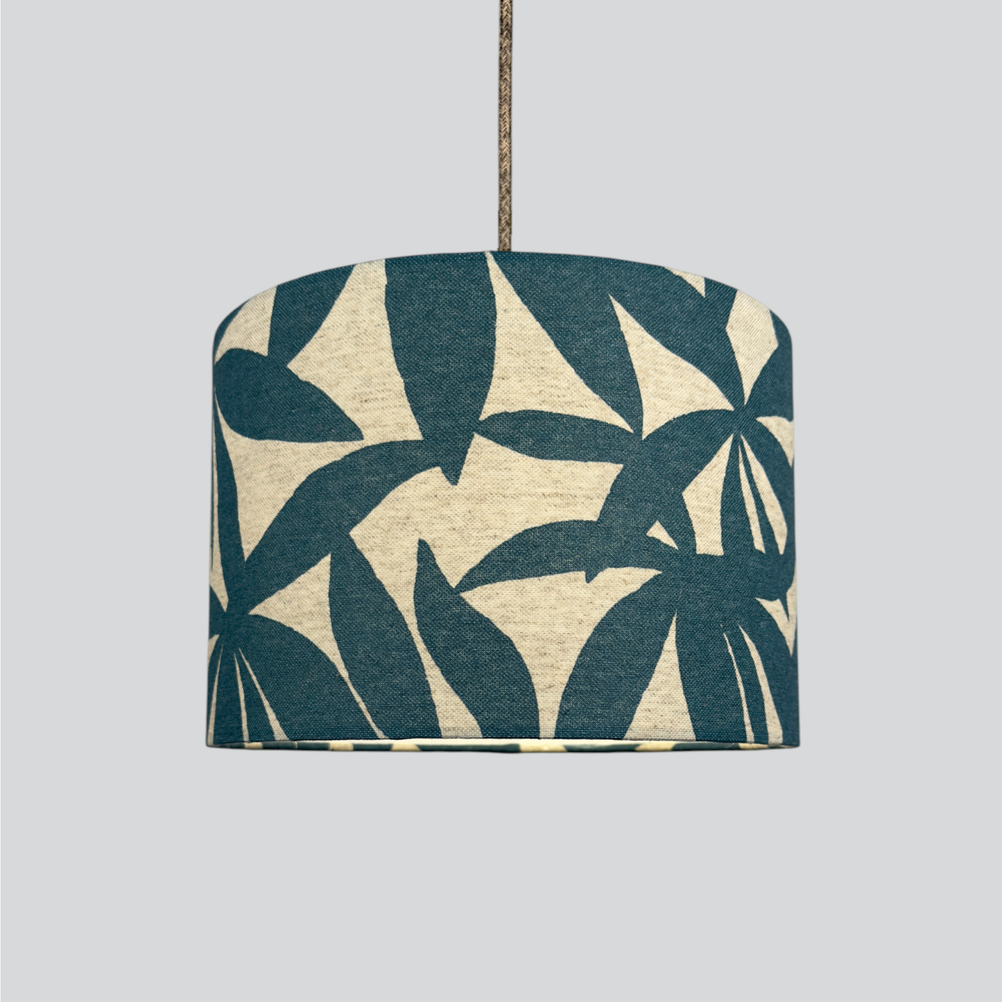 Lampenschirm „Blue Leaves“