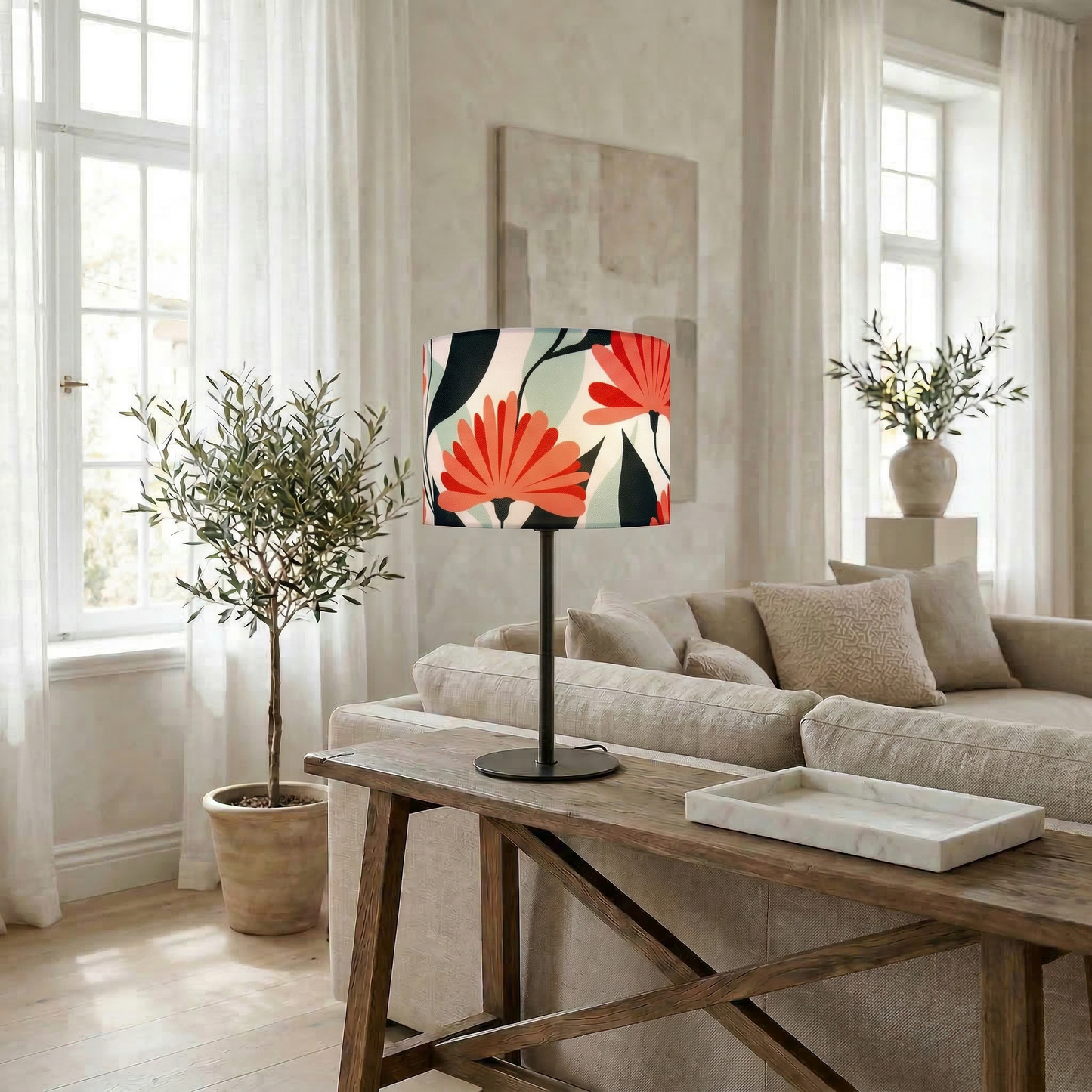 Lampenschirm „Coral Petals“
