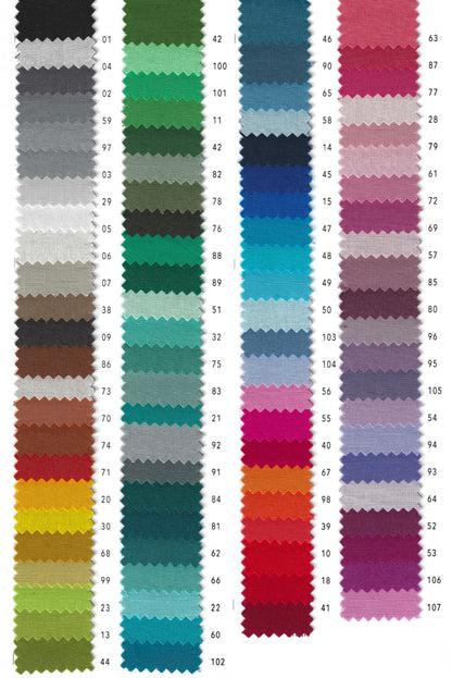 Lampenschirm aus Baumwolle - 92 Farben zur Auswahl