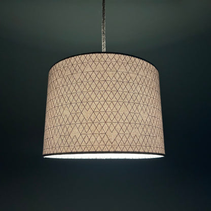 Lampenschirm „Rhombus & Triangles“