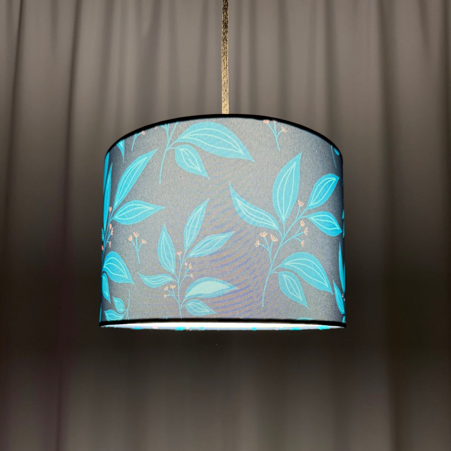 Lampenschirm „Botanic Blue“