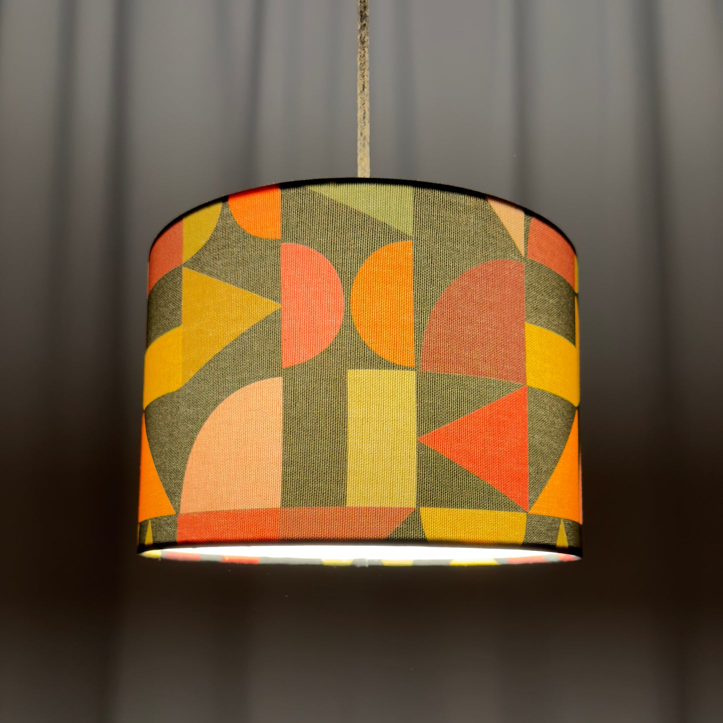 Lampenschirm „Geometric Retro“