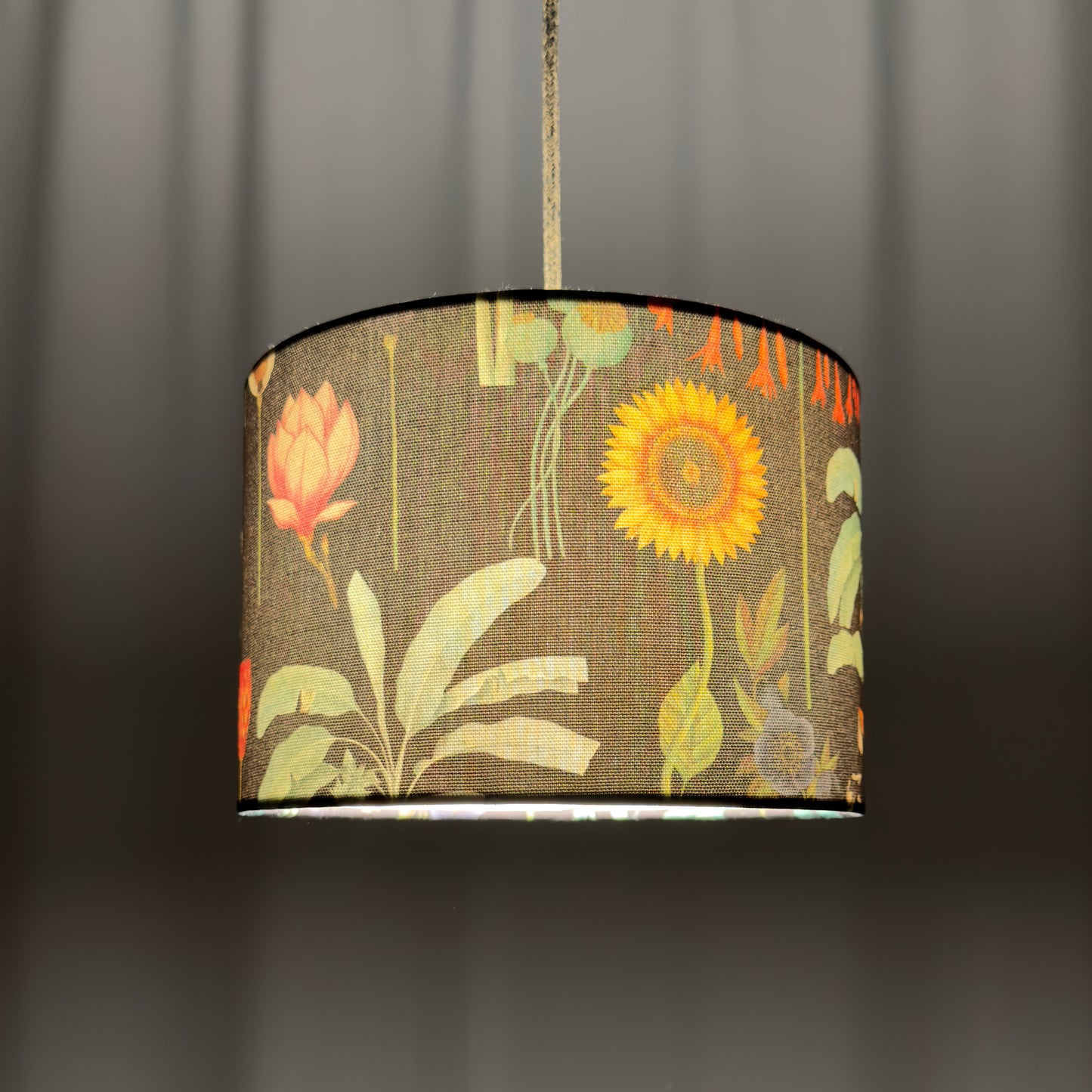 Lampenschirm „Midnight Botanica“
