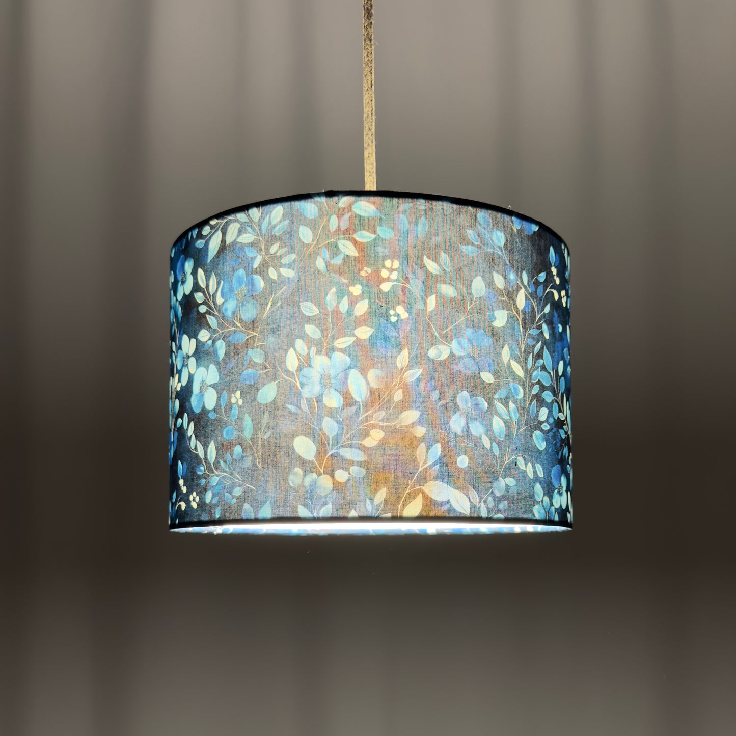 Lampenschirm „Blue Botanica“