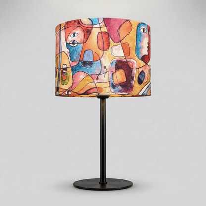 Lampenschirm „Abstract Faces“