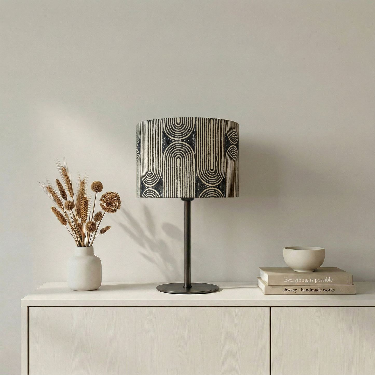 Lampenschirm „Geometric Lines“