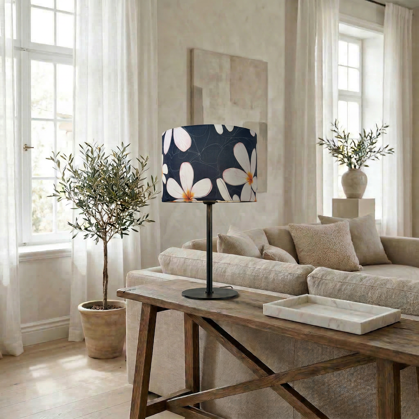 Lampenschirm „Midnight Blossom“