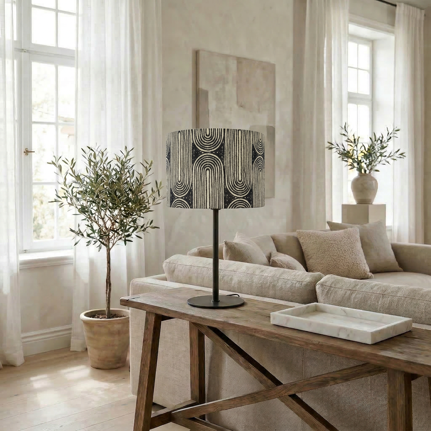 Lampenschirm „Geometric Lines“