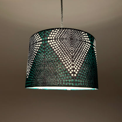 Lampenschirm „Green Diamonds“