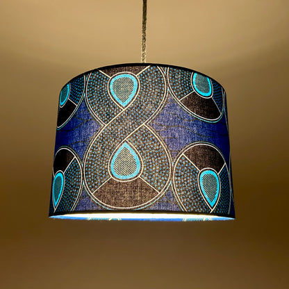 Lampenschirm „Blue Eight“