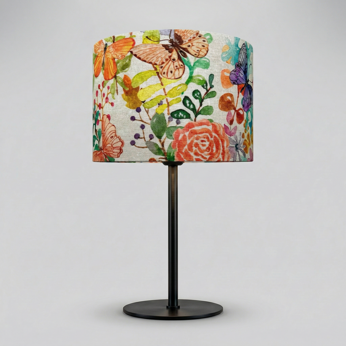 Lampenschirm „Butterflys & Flowers“