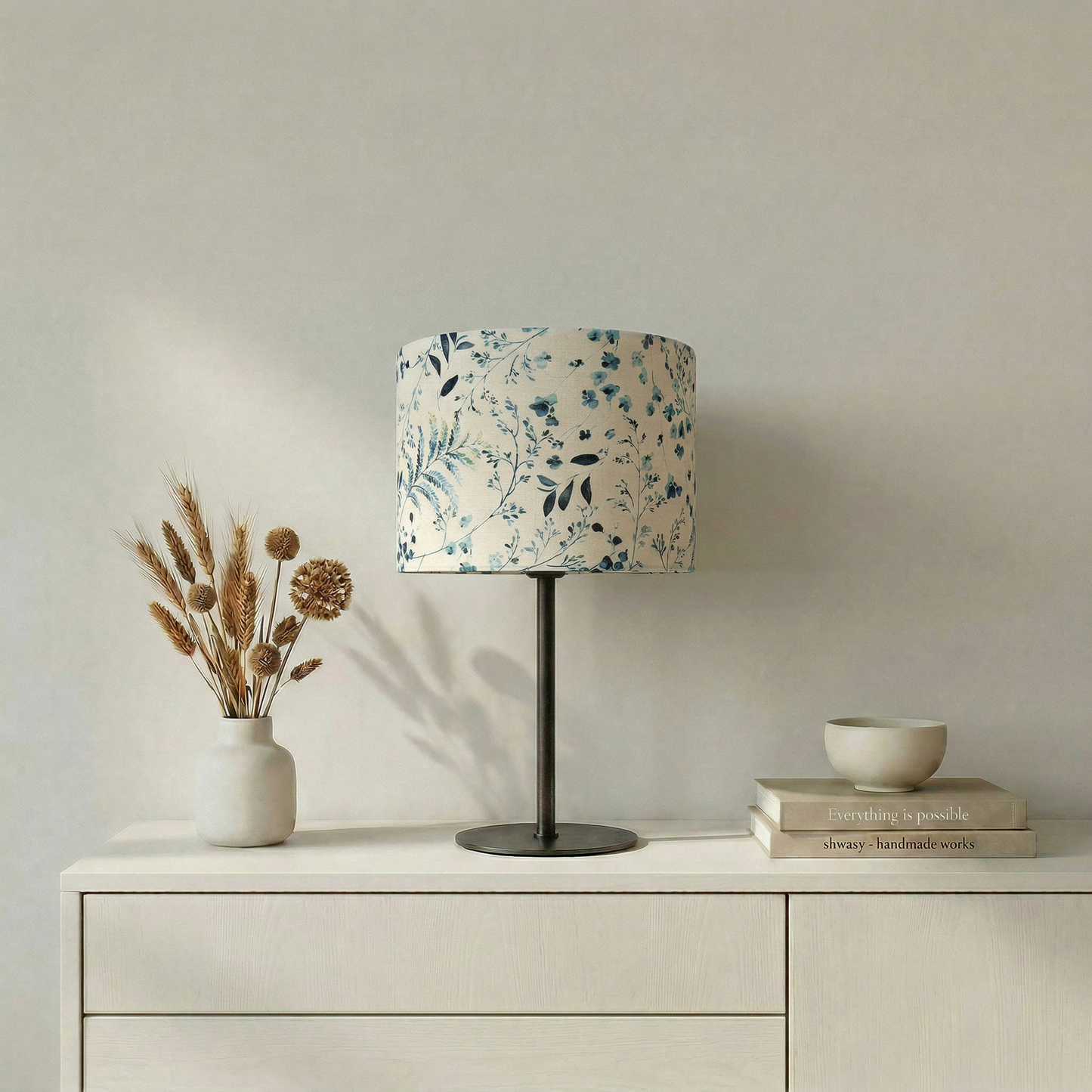 Lampenschirm „Blue Meadow“