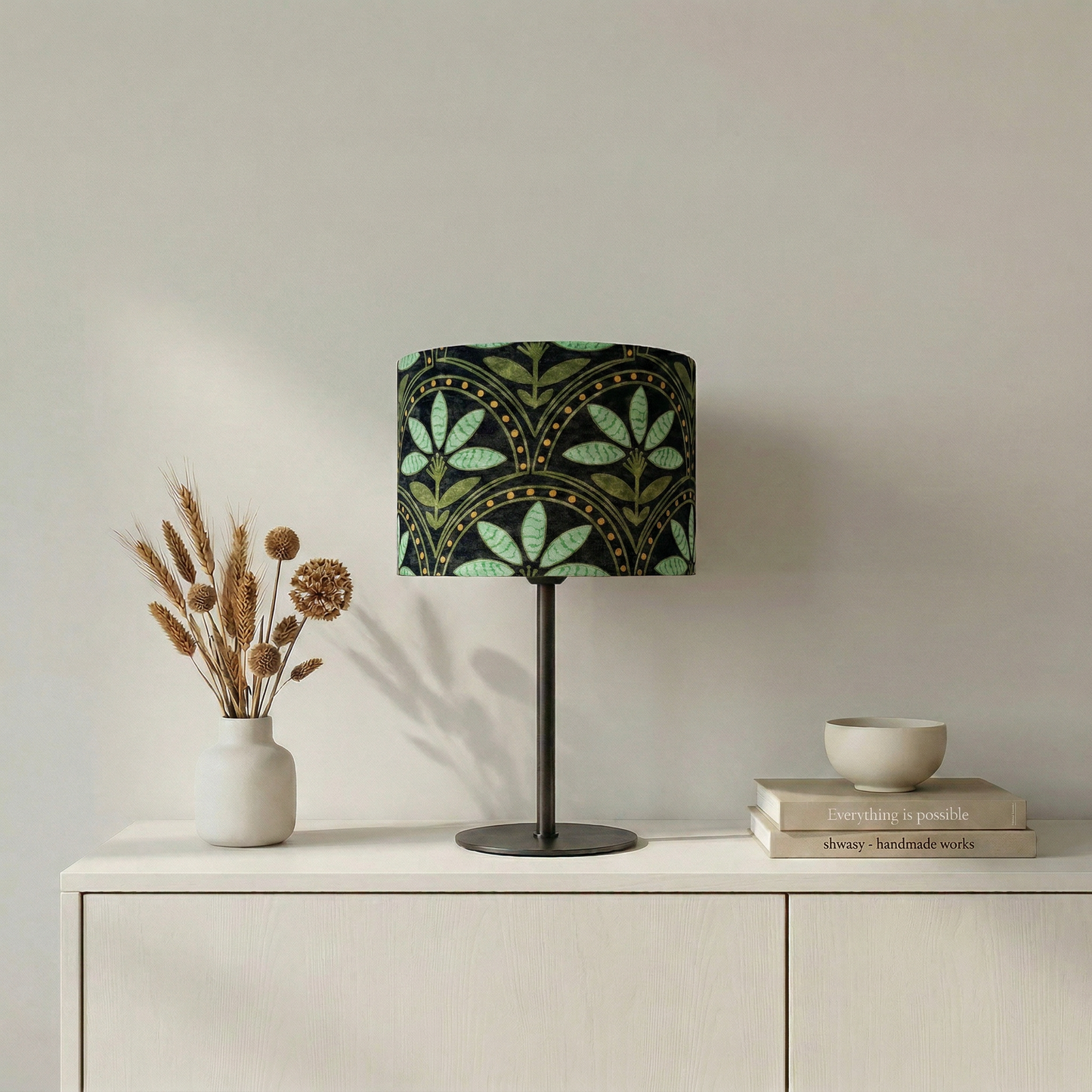 Lampenschirm „Geometric Floral“