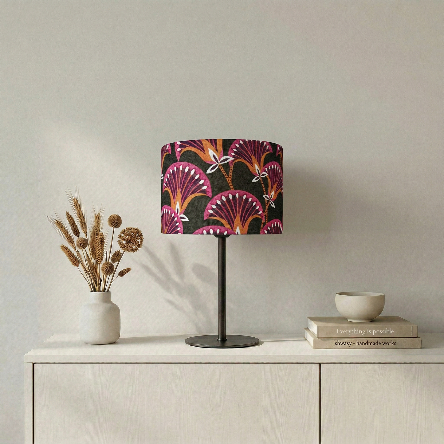 Lampenschirm „Electric Fanflower“