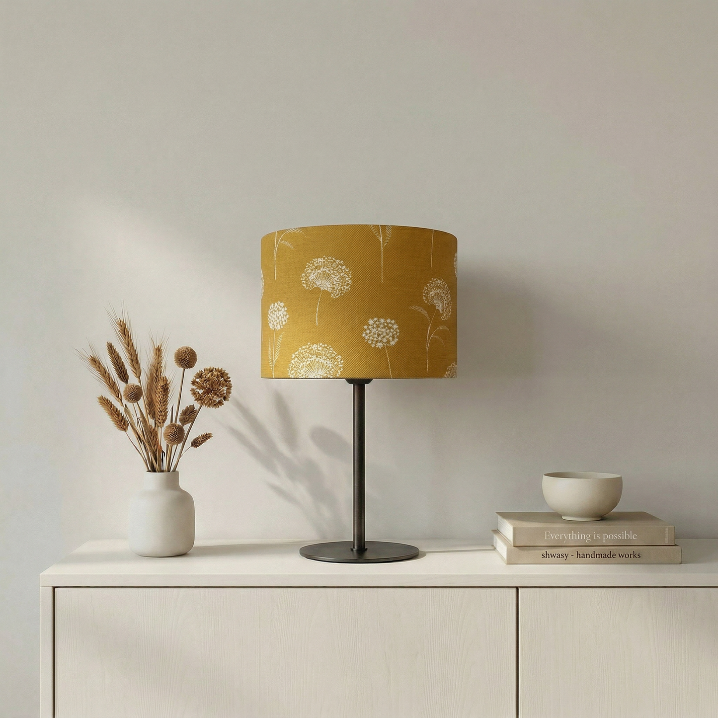 Lampenschirm „Golden Bloom“