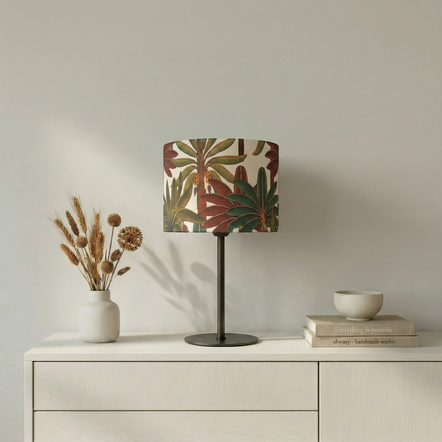 Lampenschirm „Exotic Palms“