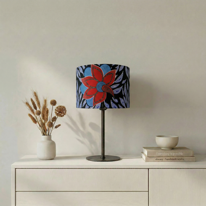 Lampenschirm „Red Flowers“