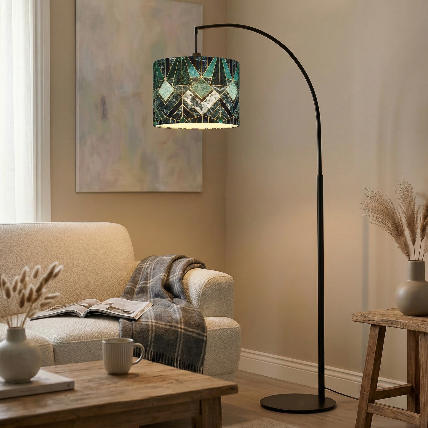 Lampenschirm „Diamond Marmor“