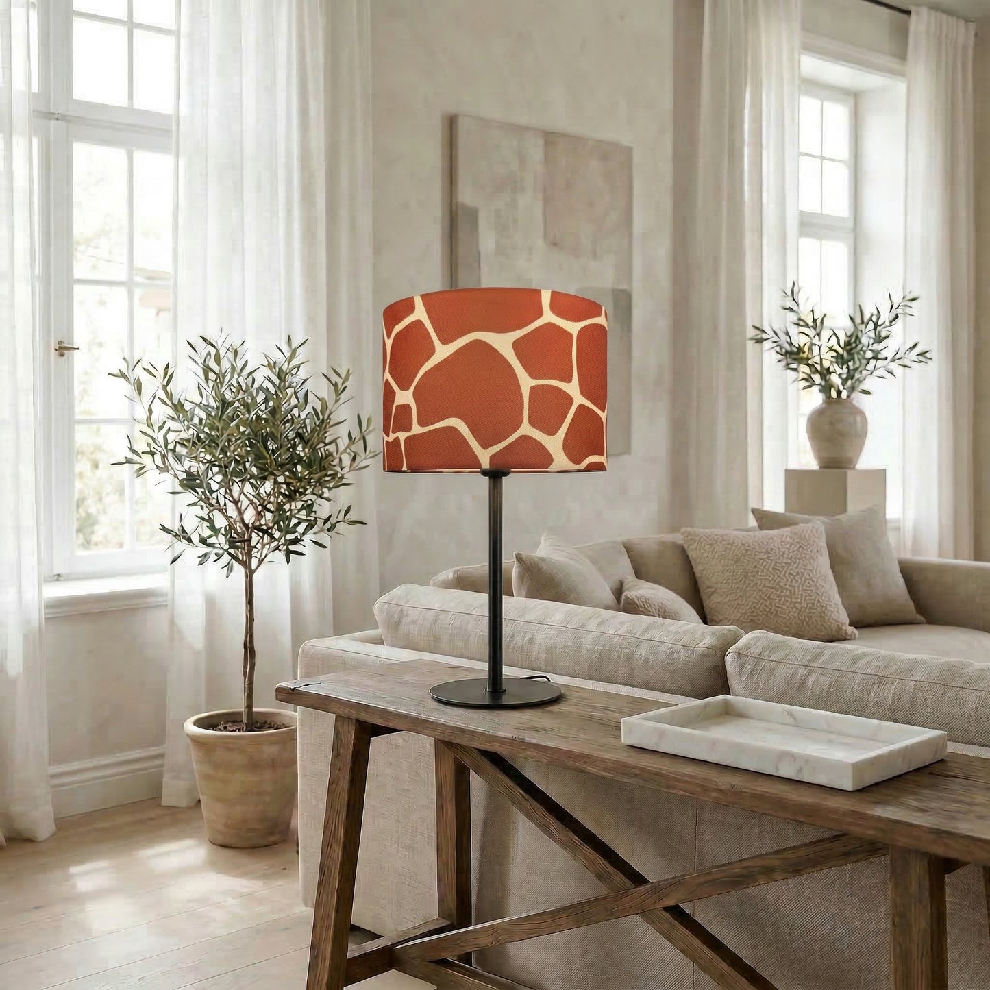 Lampenschirm „Giraffe Graphic“