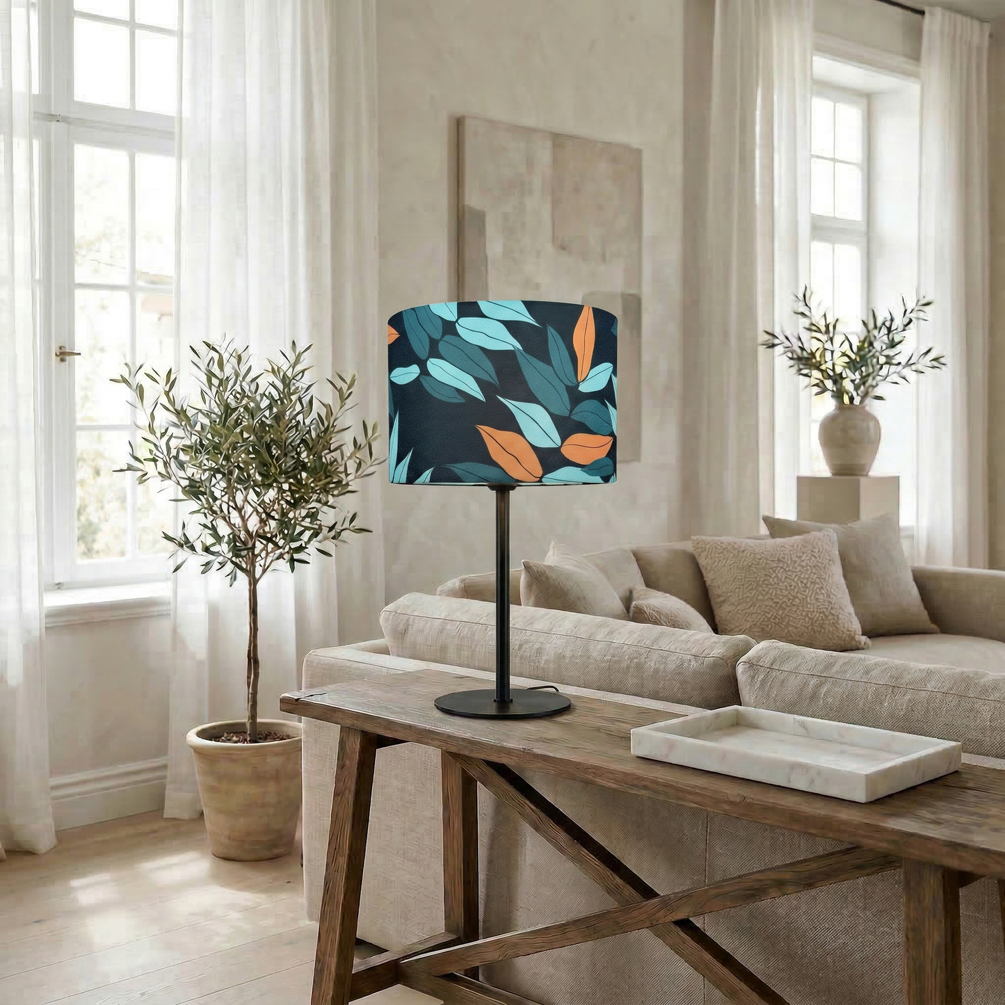 Lampenschirm „Deep Forest Leaves“