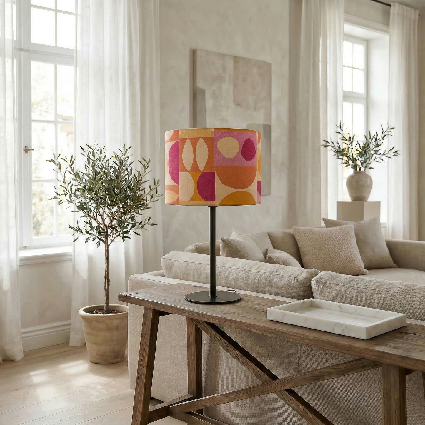 Lampenschirm „Retro Shapes“