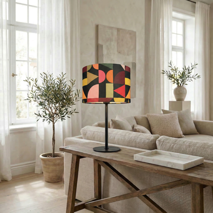 Lampenschirm „Geometric Retro“