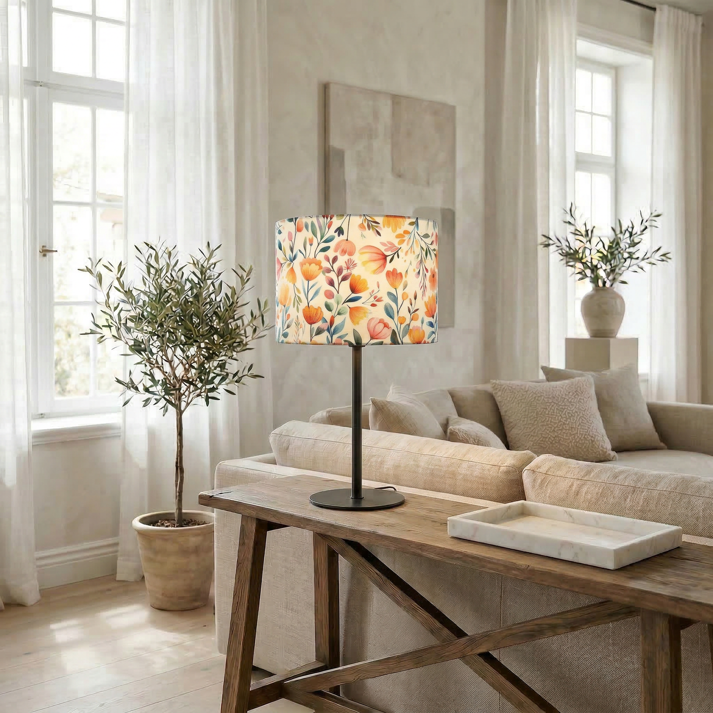 Lampenschirm „Wildflower Glow“
