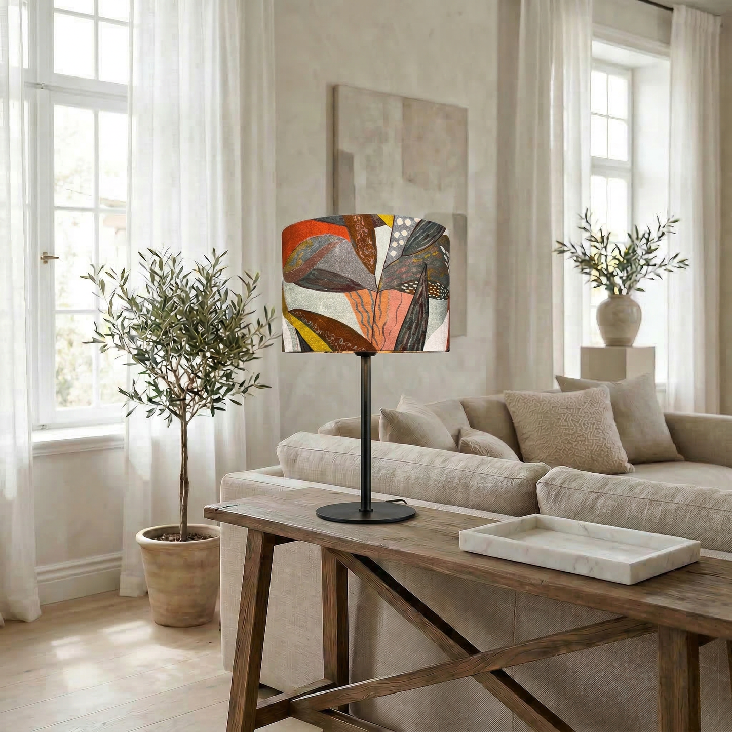 Lampenschirm „Tropical Leaves“