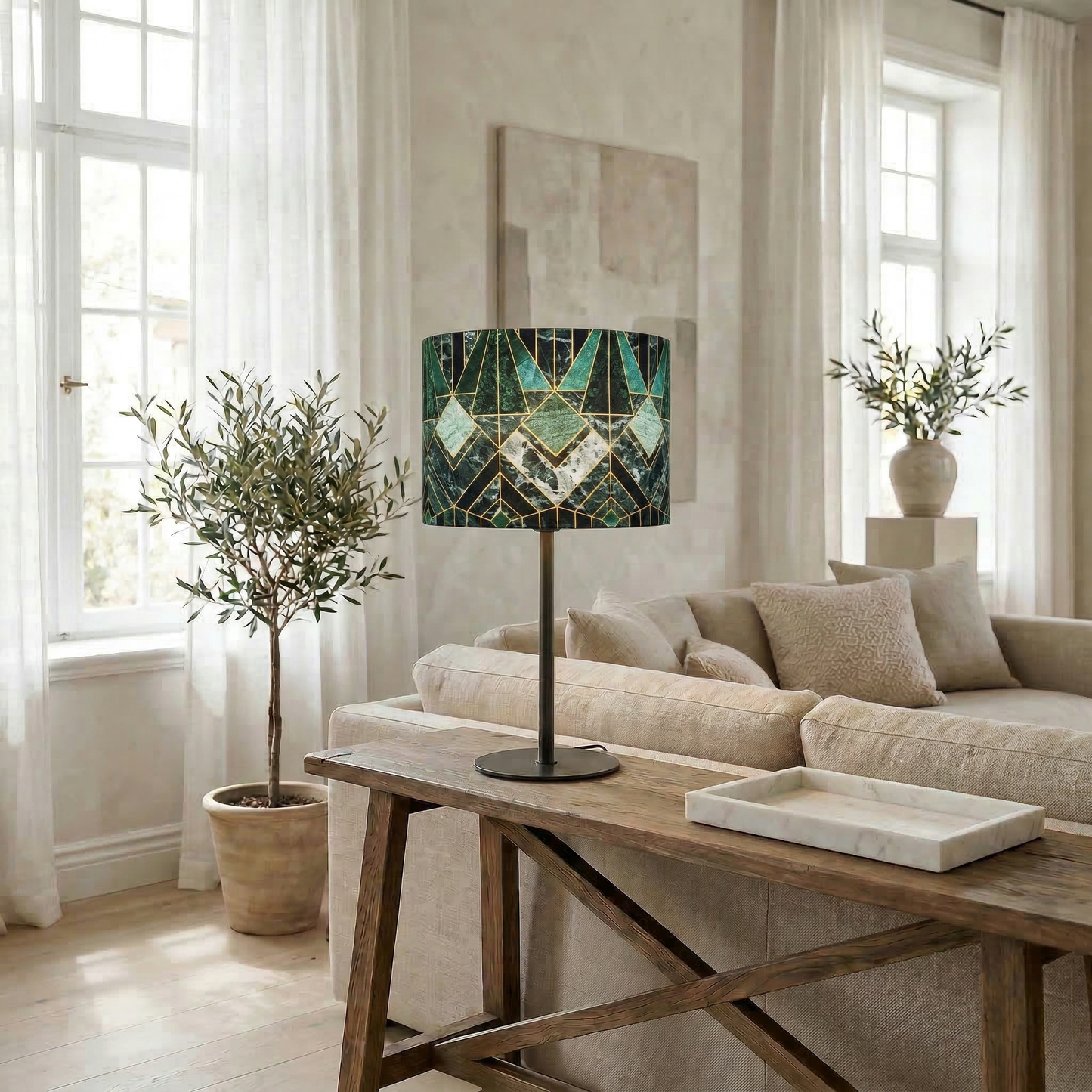 Lampenschirm „Diamond Marmor“