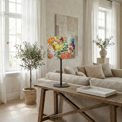 Lampenschirm „Butterflys & Flowers“