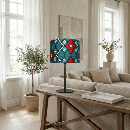 Lampenschirm „Red Diamonds“