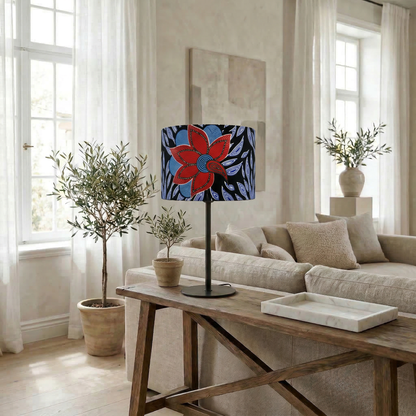 Lampenschirm „Red Flowers“