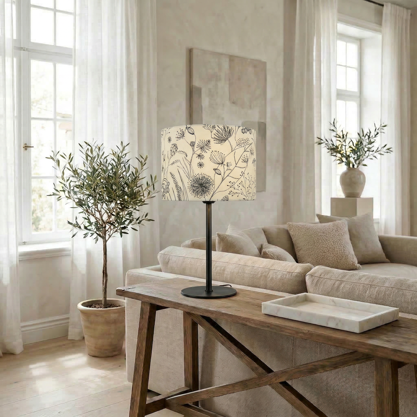 Lampenschirm „Wildflower Sketch“
