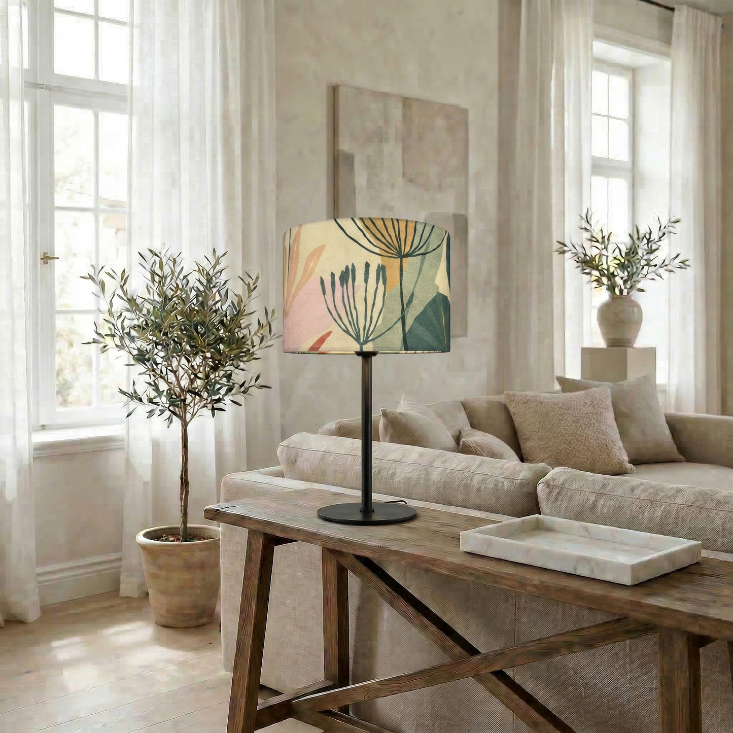 Lampenschirm „Abstract Plants“