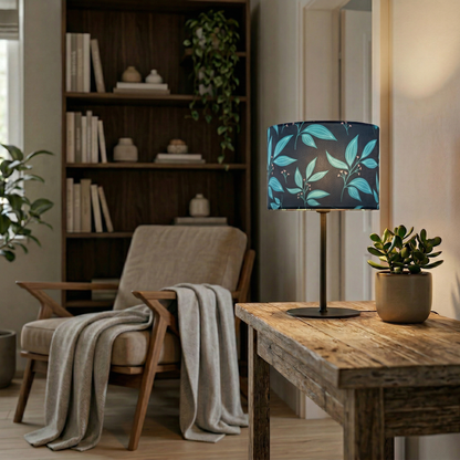 Lampenschirm „Botanic Blue“