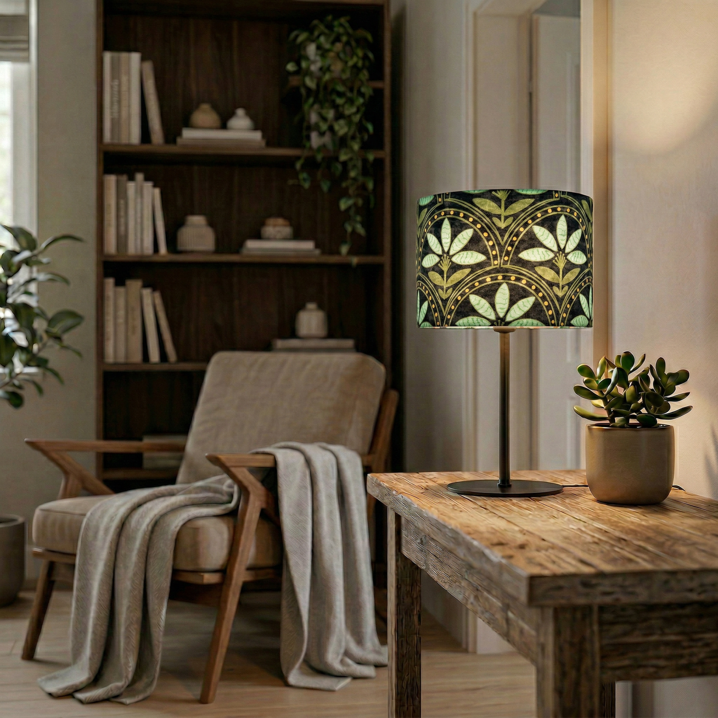 Lampenschirm „Geometric Floral“
