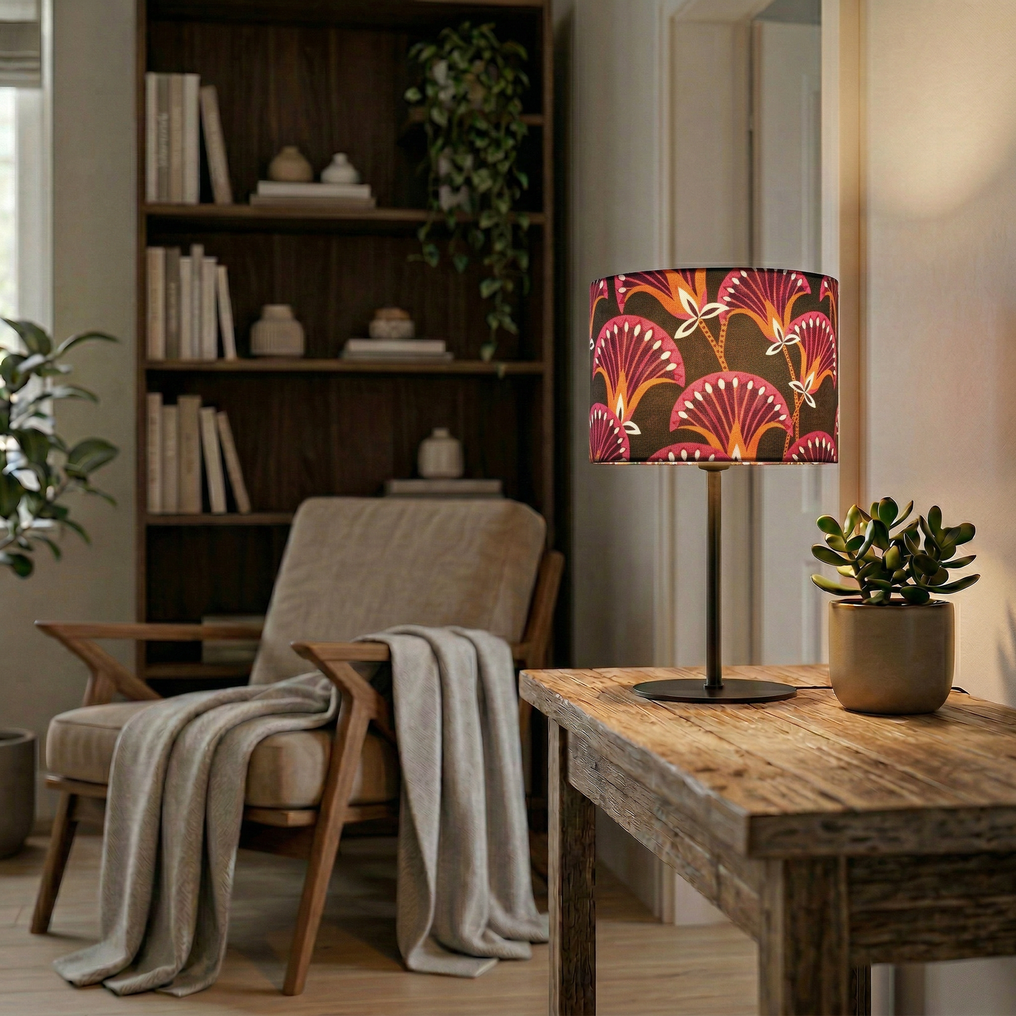 Lampenschirm „Electric Fanflower“