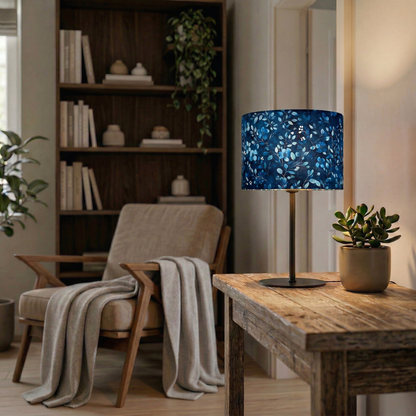Lampenschirm „Blue Botanica“