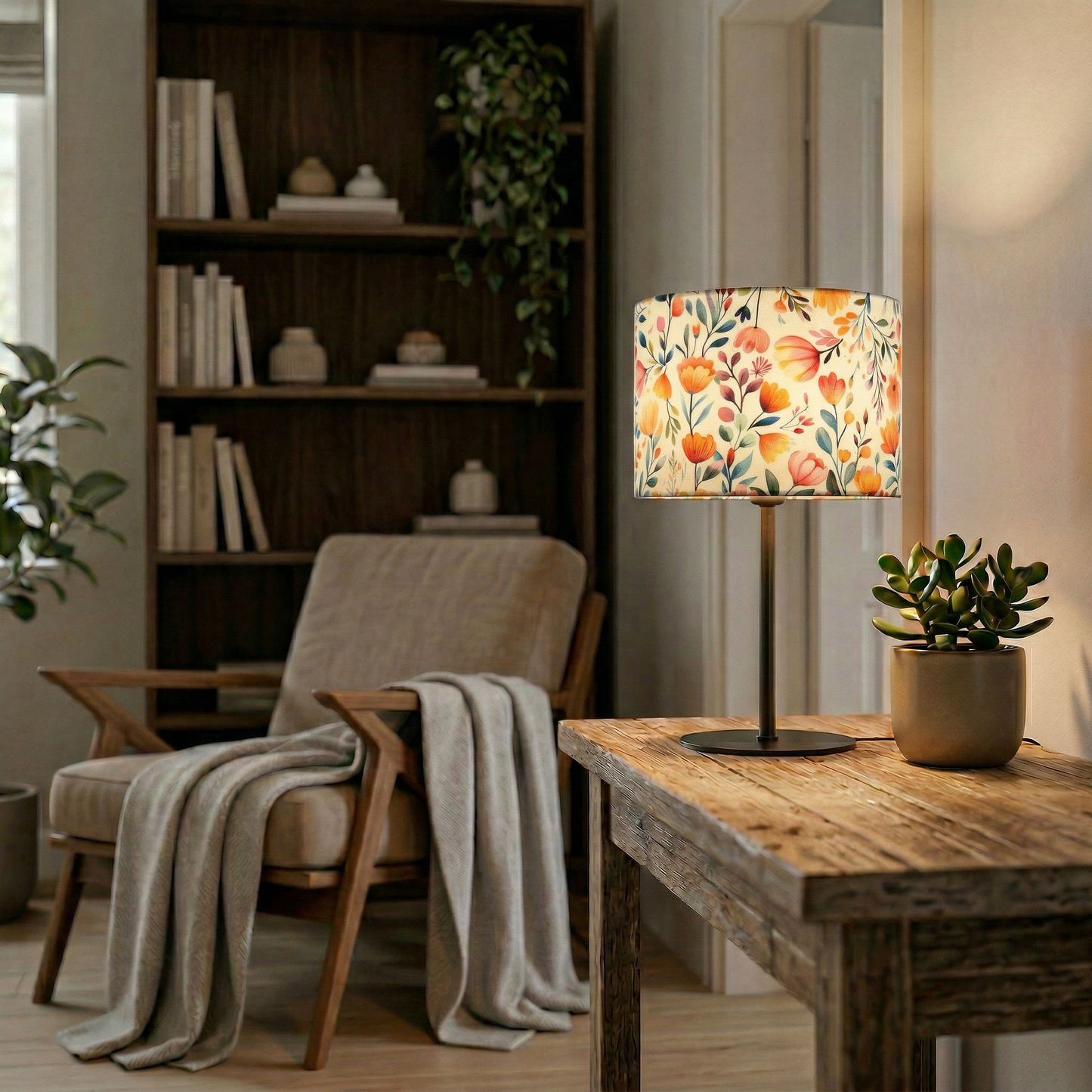 Lampenschirm „Wildflower Glow“