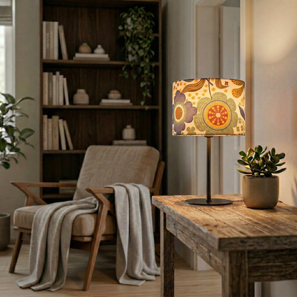 Lampenschirm „Retro Bloom“