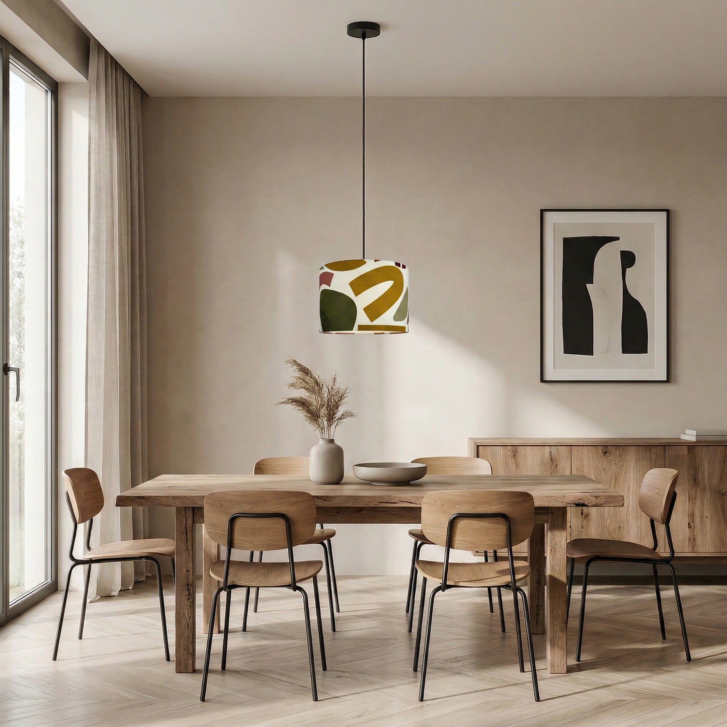 Lampenschirm „Geometric Art“